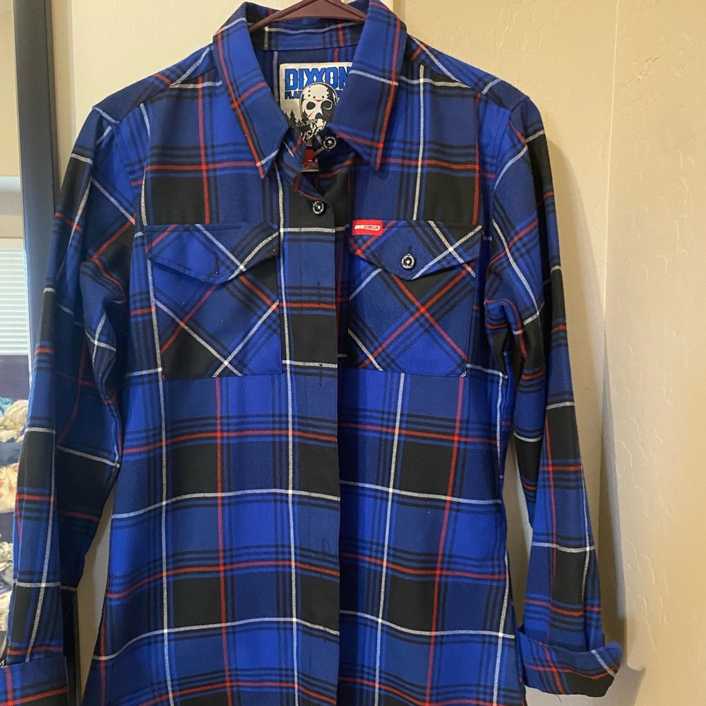 Dixxion flannel company crystal lake Jason limited edition flannel
